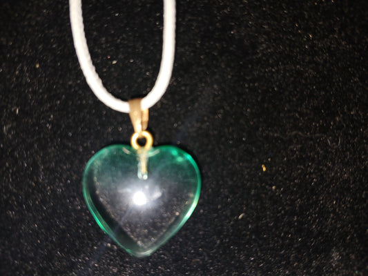 Heart Shaped Stone Necklace