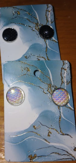 Mermaid Scale Earrings